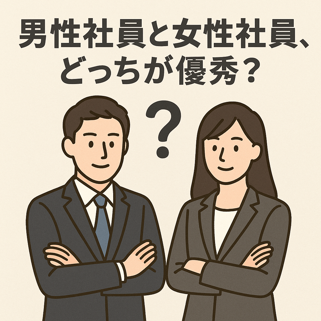 男性と女性どっちが優秀？